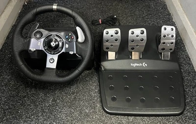 Logitech G920 Steering Wheel with Pedals - Image 1 of 4
