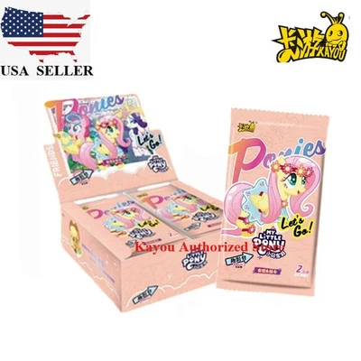 Kayou My Little Pony Anime Wave 5 CCG Colección Tarjetas Coleccionables Cajas Paquete de 30 EE. UU. Foto 1 de 4