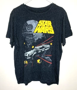 Fifth Sun Star Wars T Shirt Mens XL Gray/Black Cotton/Poly Battle Excellent - Bild 1 von 5