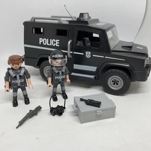 Playmobil 5974 Police SWAT tactical vehicle, removable roof 95% Complete - Picture 1 of 8
