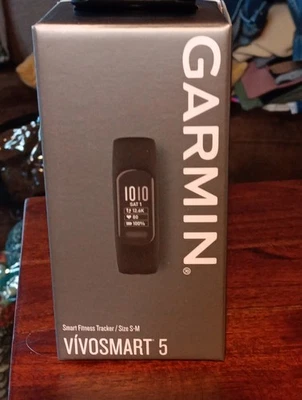 Garmin vívosmart 5 Activity Tracker - Black- Small-Medium - Image 1 of 4