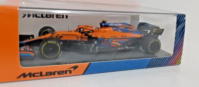 SPARK 1:43 MODELLINO AUTO F1 MCLAREN MCL35M MERCEDES L. NORRIS ABU DHABI GP 2021 - Immagine 1 di 4