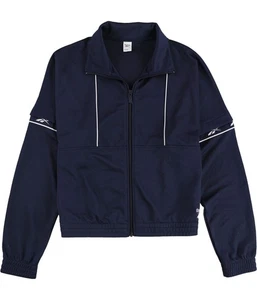 Reebok Womens Vector Tape Track Jacket, Blue, Small - Picture 1 of 5