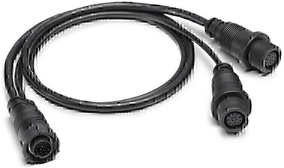 Humminbird 14 M SILR Y - SOLIX®/APEX® Side Imaging Left-Right Splitter Cable - Image 1 of 2