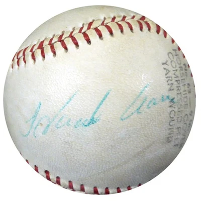 Hank Aaron Signed Baseball Atlanta Braves Vintage Sig Beckett #A04762 - Image 1 of 4