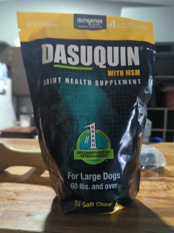 Dasuquin MSM Large Dog Soft Chews, 84 Count Exp 11/2026 - Image 1 of 1