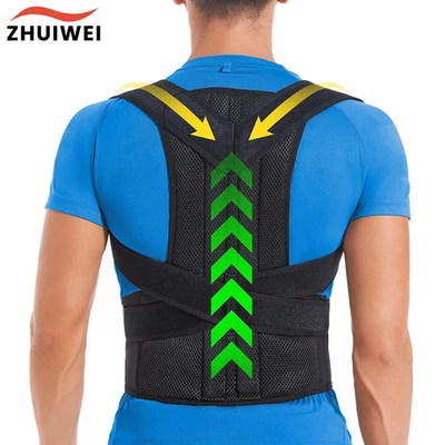Back Posture Corrector for Upper and Lower Back Pain Relief,Adjustable Fully Bac - Image 1 of 4
