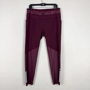 Sweaty Betty Women's Power Full length 27" Workout Leggings Size XL Plum Reflect - Picture 1 of 12