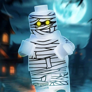 Halloween Mumie Minifiguren aus Lego Teilen - Bild 1 von 5