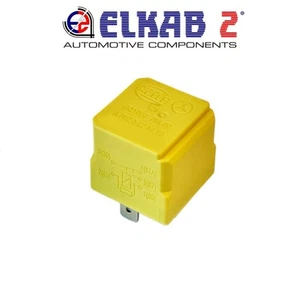 Relè 12V Mercedes Hella A0025421419 Giallo 4Pin A/C Ventola Aria Pompa ORIGINALE - Picture 1 of 5