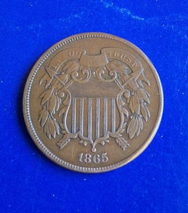 1865/1865 2c Fancy 5 Repunched Date NGC VP-008/ Flynn RPD-10.Nice Coin - Picture 1 of 15