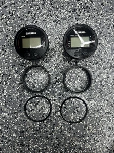 Yamaha Digital Tachometer & Speed Fuel Gauge Set - Marine Outboard Boat Gauges - Picture 1 of 13