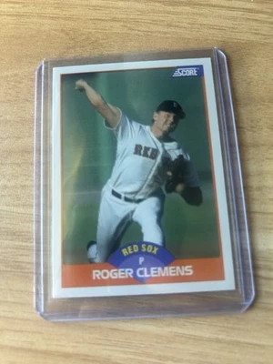1989 Score - Roger Clemens #350 78 Career Wins - Image 1 of 2