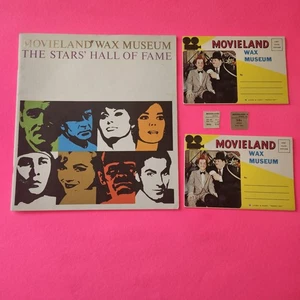 MCM Ephemera Movieland Memorabilia Lot 1962 Ticket Stub Postcard Souvenir Brochu - Picture 1 of 16
