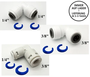 L - Steckverbinder Schlauchverbinder für Umkehrosmose Quick&Easy, Kleinmengen - Bild 1 von 10