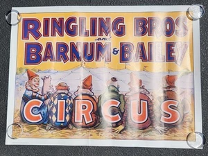 Vintage Ringling Bros & Barnum & Bailey Circus Poster Reproduction - Picture 1 of 9