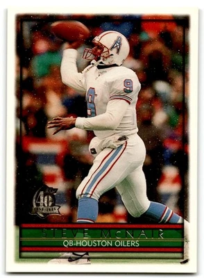 1996 Topps Steve McNair Houston Oilers #240 - Image 1 of 2