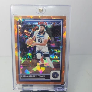 2023-24 Premium Stock SSP #/125 🔥 Karl-Anthony Towns Orange Cracked Ice Prizm - Picture 1 of 2