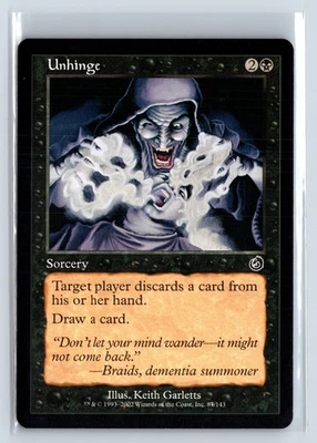 UNHINGE - Torment – MTG Magic the Gathering Card - Common - Image 1 of 4