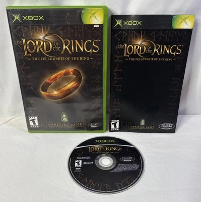 Lord of the Rings The Fellowship of the Ring Xbox Complete With Manual CIB - Image 1 of 4