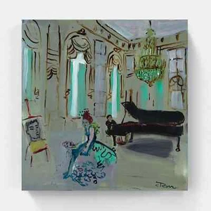 Yvette In Paris Salon, original artwork of Paris Salon by Colleen Ross - Picture 1 of 5