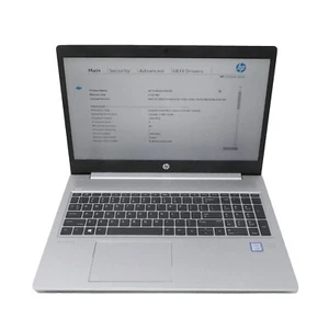 HP ProBook 450 G6 - 15.6" Intel Core i5-8265U 1.6GHz 8GB DDR4 256GB SSD No OS - Picture 1 of 11