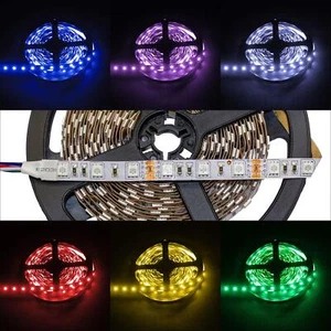 5m (500cm) RGB LED Strip Tape Bar 12V IP20 300LEDs 60LED/m SMD5050 - Picture 1 of 8