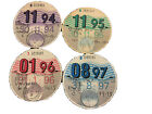 OLD TAX DISC VINTAGE IT WILL BE VERY RARE