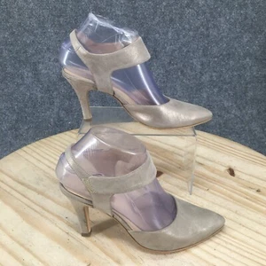Paul Green Shoes Womens US 6 UK 3.5 Nicolette Mary Jane Pewter Metallic Pointed - Picture 1 of 16