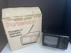 Vintage Realistic Portavision Portable 5" UHF/VHF Television - Model 16-102