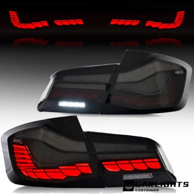 Conjunto de luces traseras VLAND para BMW5 F10 F18 M5 2011-17 con luces traseras de arranque GTS Foto 1 de 4