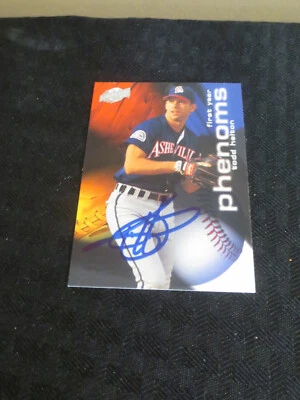 1996 Fleer Excel Phenons # 5 Todd Helton Rookie  Autograph - Image 1 of 2