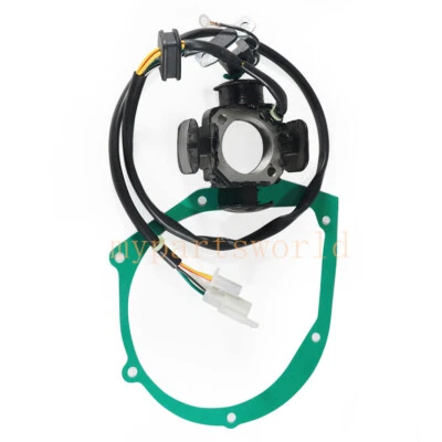 For Suzuki Stator Coil+Gasket DRZ125 DR-Z125 DR-Z125L 2003-2024 32101-08G00 - Imagem 1 de 4