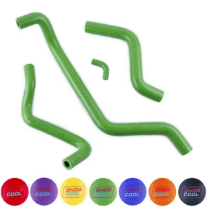 Kit de mangueras de radiador de silicona verde para Kawasaki KFX450R 2008 2010 2011 2012 - Imagen 1 de 12