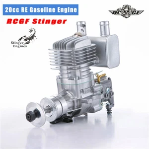 RCGF STINGER 20CC RE 2 Stroke Engines Gasoline Engines Rc Aircraft Rc Airplane - Imagen 1 de 7