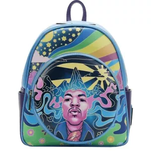 Loungefly Backpack Hendrix Jimi Hendrix Psychedelic Landscape - Mini - Picture 1 of 8