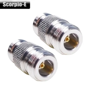 N Type Female to Female RF Adapter Coaxial Connector for CB Ham Radio Antenna - Picture 1 of 5