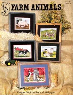 Farm Animals Counted Cross Stitch Charts - Image 1 of 2