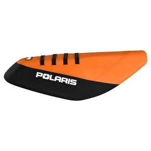 Polaris Pro RMK 2013-21 cubierta de asiento ejes SKS Assault negro/naranja/negro costilla #308 - Imagen 1 de 5
