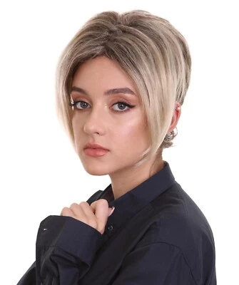 Peluca clásica Karen Minivan Mamá Pixie | Peluca de disfraz de Halloween premium para mujer Foto 1 de 4