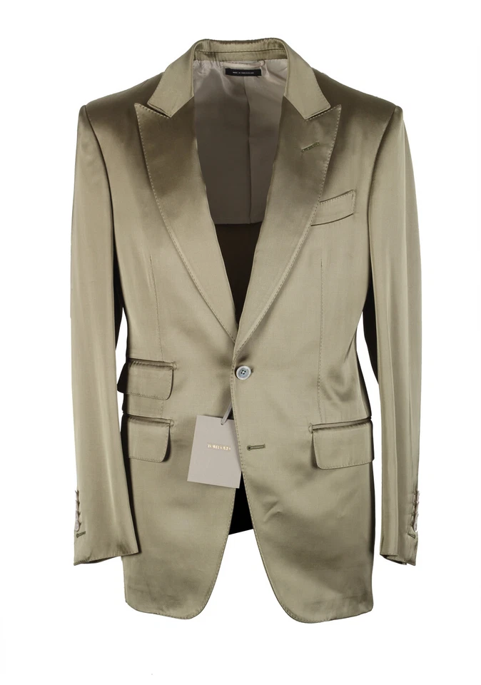 Traje TOM FORD Atticus Verde Talla 46/36R EE. UU. Nuevo Con Etiquetas Foto 1 de 4