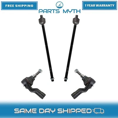 New Front Inner & Outer Tie Rod Kit Set For 2005-2009 Land Rover LR3 - Image 1 of 4