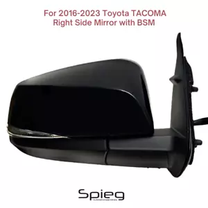 Side Mirror for 16-23 Toyota TACOMA Power BSM Heated Turn Signal PASSENGER SIDE - Picture 1 of 10