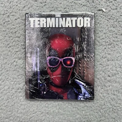 NISP Terminator (1984) Blu-ray Disc w/ 2018 Deadpool Photobomb Slipcover Movie - Image 1 of 4