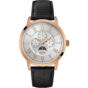 Guess Mens Watch Rose Gold White - SMART Gift Present Xmas Birthday W0870G2 UK - Picture 1 of 9