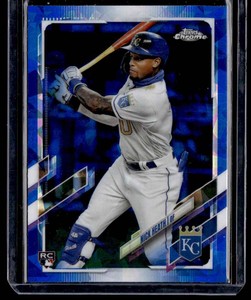 2021 Topps Chrome Sapphire Nick Heath Rookie Kansas City Royals #122