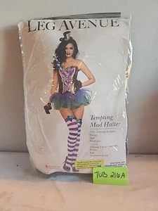 Disfraz de Sombrerero Loco Tentador Leg Avenue para mujer talla S - Imagen 1 de 4
