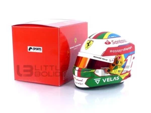 MINI HELMET 1/2 - CASQUE CHARLES LECLERC - FERRARI GP BRAZIL 2022 4100297 - Imagen 1 de 9