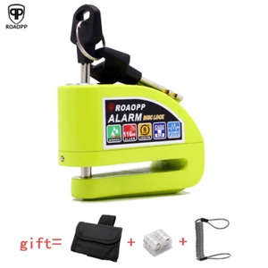 For Motorcycle Scooter Anti-theft Brake Disc Lock Wheel Alarm Security Loud - Picture 1 of 7