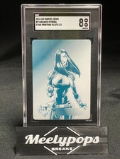 Madame Hydra 2016 Upper Deck Marvel Gems Cyan Printing Plate 1/1 SGC 8 NM/MT #9